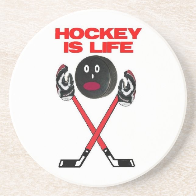 Hockey är Life Underlägg (Framsidan)