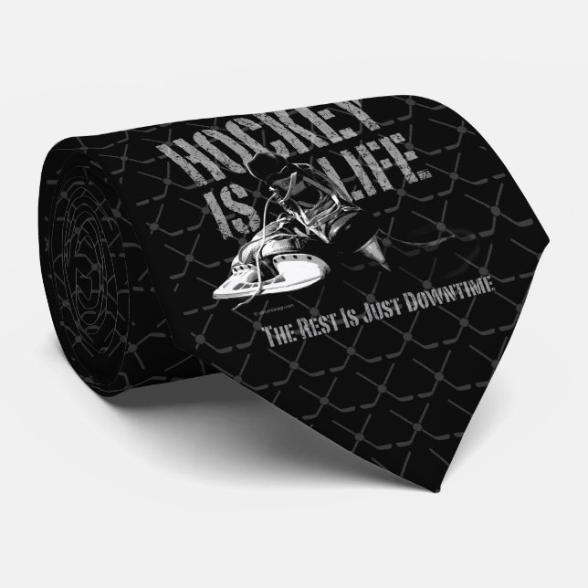 Hockey är liv slips (Rullad)