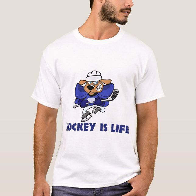 Hockey är liv tröja (Framsida)