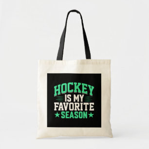 Hockey är min favoritsäsong tygkasse