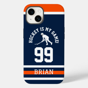 Hockey är mitt spel   Blue Sports Team Jersey