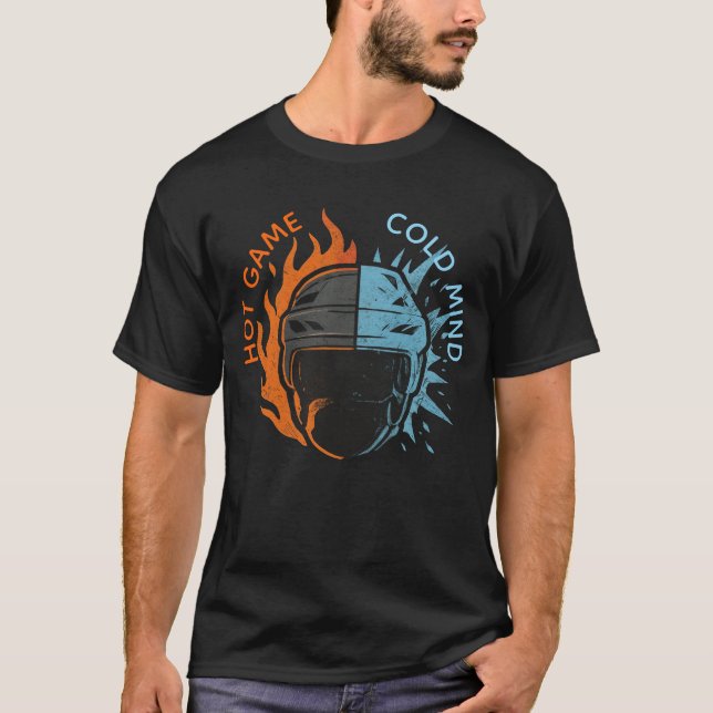 Hockey Art T Shirt (Framsida)