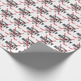Hockey Baby Future Hockey Star Red Hockey Sticks Presentpapper