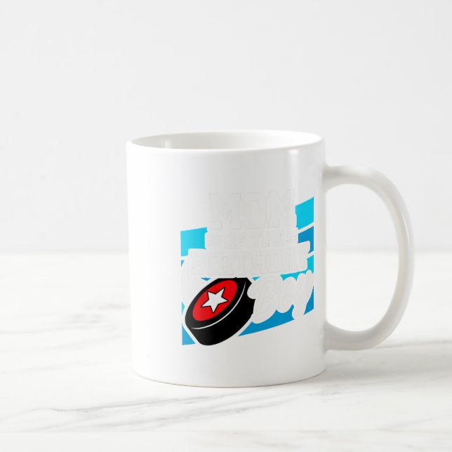 Hockey Birthday - Birthday Mamma - Boys Hockey Bir Kaffemugg (Höger)