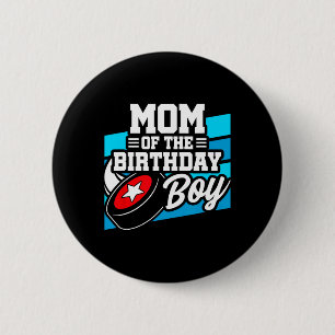Hockey Birthday - Birthday Mamma - Boys Hockey Bir Knapp