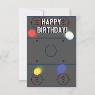 Hockey Birthday Card Kort