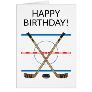 Hockey Birthday Hockey Sticks at Centre Ice OBS Kort