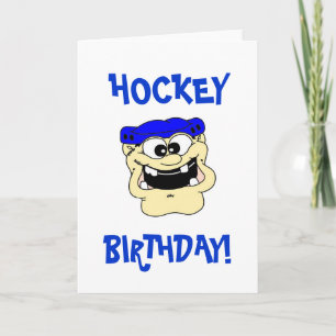 Hockey Birthday Kort