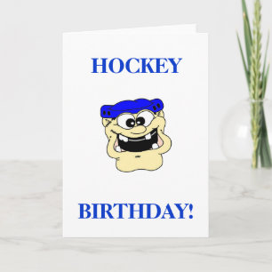Hockey Birthday Kort