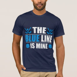 Hockey Blue Line T Shirt