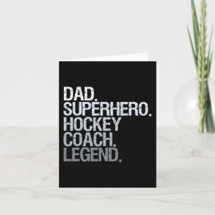 Hockey bus Ice Hockey Player Gift 1 Kort