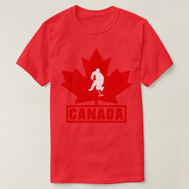 Hockey Canada 2 T Shirt (Design framsida)