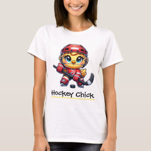 Hockey Chick T Shirt