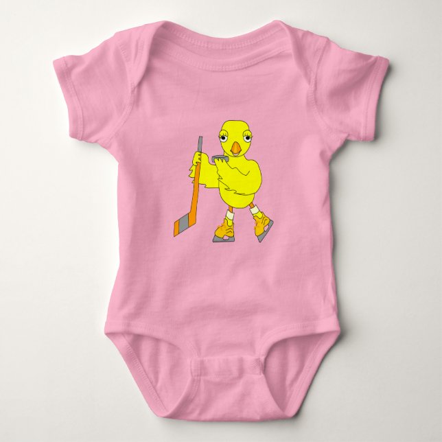 Hockey Chick T Shirt (Framsida)