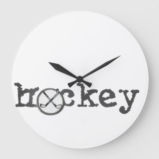 Hockey Clock Stor Klocka