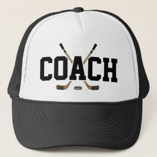 Hockey Coach Sticks and Puck Keps
