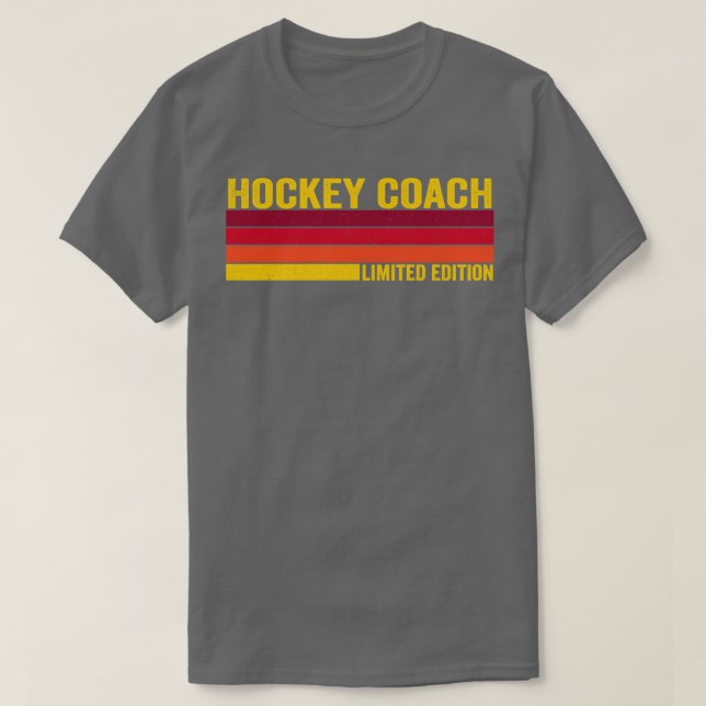 Hockey Coach T Shirt (Design framsida)
