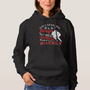 Hockey Coola Hockey Spelar Grandpa 367-spelare T Shirt