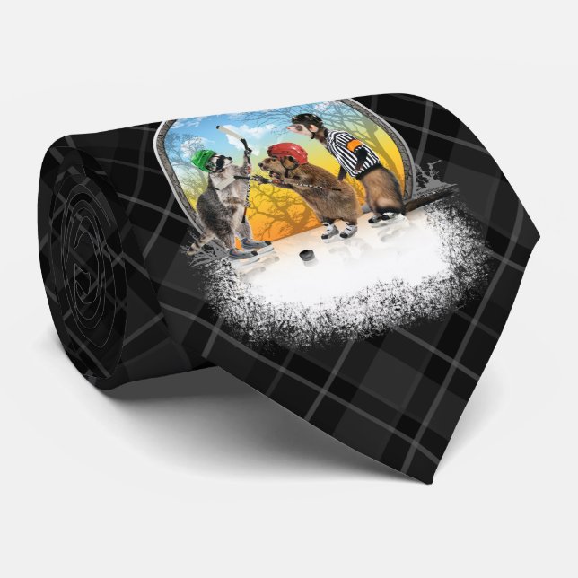 Hockey Critter Classic tie Slips (Rullad)