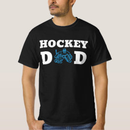 Hockey Dad Goalie Icehockey Dad Vater Papa Daddy T Shirt