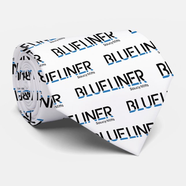 Hockey Defense Blueliner Tie Slips (Rullad)