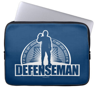 Hockey Defenseman Laptop Fodral