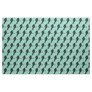 Hockey Design Fabric Tyg