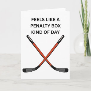 Hockey Design. Känns som en straffbåsetyp av dag, Kort