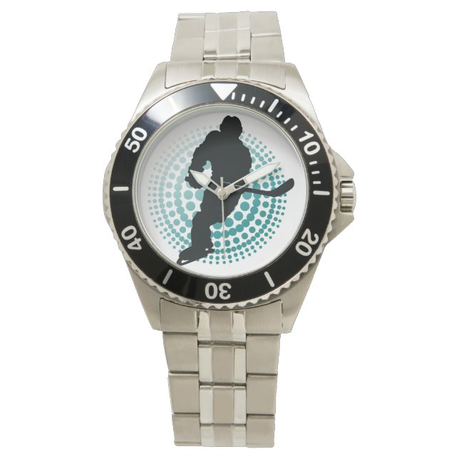 Hockey Design Watch Armbandsur (Framsida)
