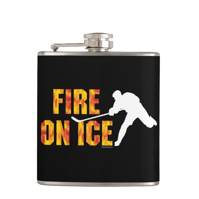 Hockey Eld på Is Fickplunta (Framsidan)