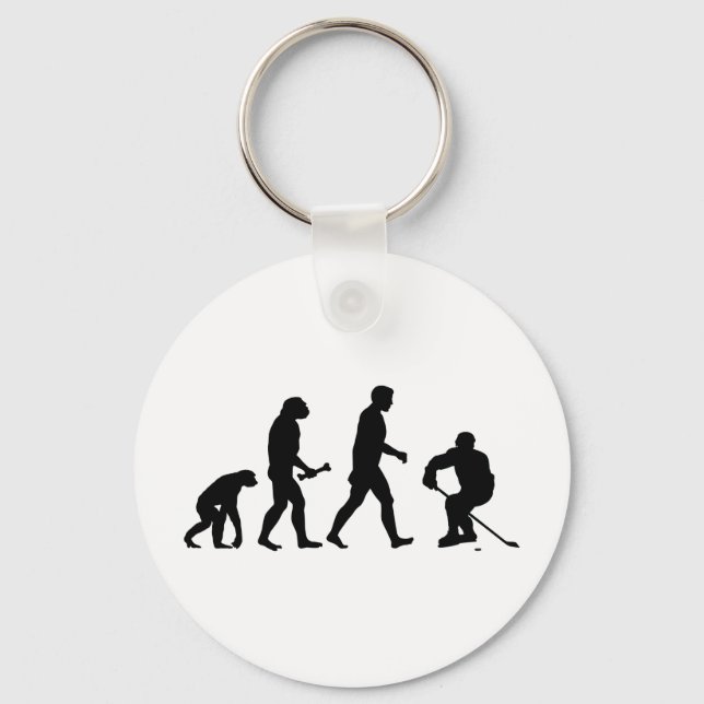 Hockey Evolution Nyckelring (Framsida)