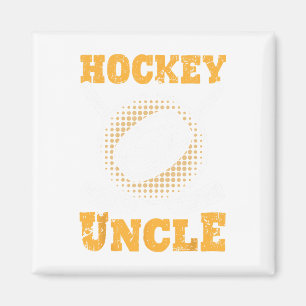 Hockey Farbror Familj Sport Tränare Spelare Fars D Magnet