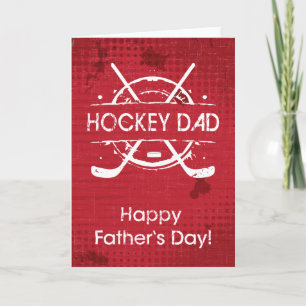 Hockey Fars dag Hockey Pappa Kort