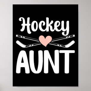 Hockey Fasterbror Till En Hockeyspelare Söt Ishock Poster