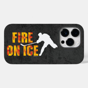 Hockey Fire on Ice Fodral-Mate iphone case
