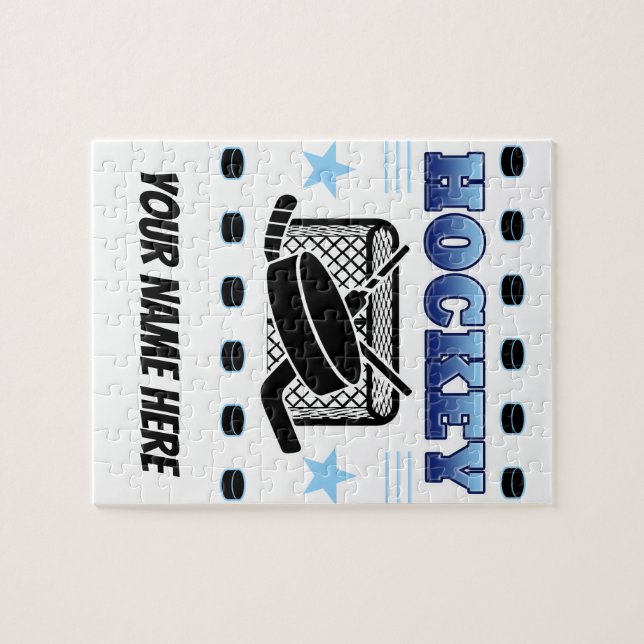 Hockey Fläkt Pussel (Horisontell)