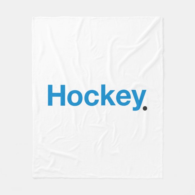 Hockey Fleecefilt (Framsidan)