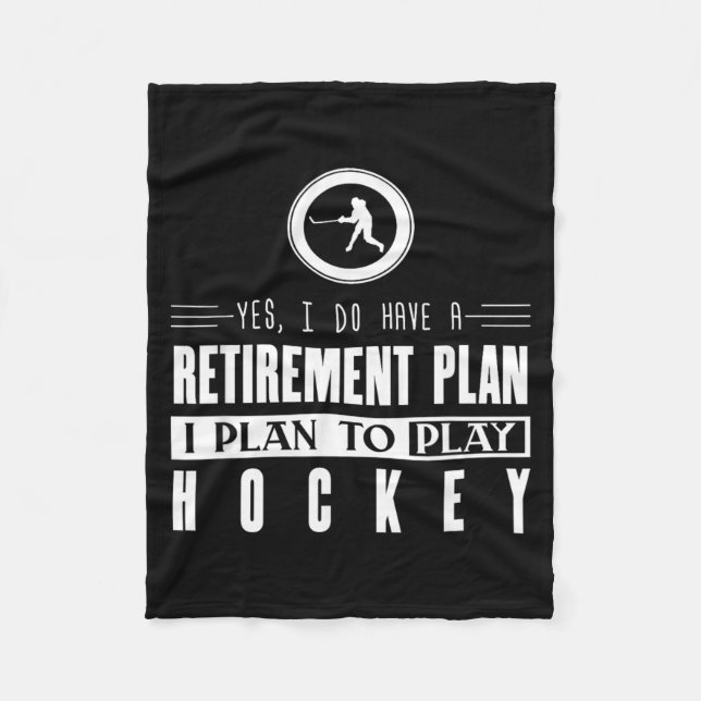 Hockey Fleecefilt (Framsidan)
