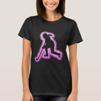 Hockey Flickor Ishockey Ungdom Barn T Shirt