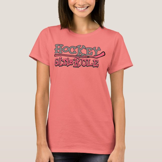 Hockey - flickregel tee shirt (Framsida)