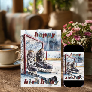 Hockey Foleting Card Kort