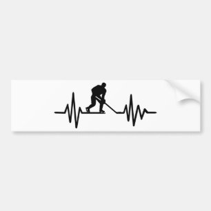 Hockey-frekvens Bildekal
