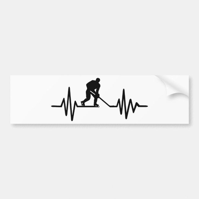 Hockey-frekvens Bildekal (Framsidan)