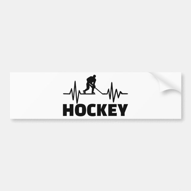 Hockey-frekvens Bildekal (Framsidan)