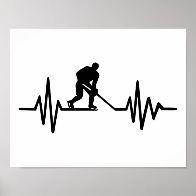 Hockey-frekvens Poster (Framsidan)