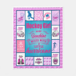 Hockey Girl är Sunshine Fleecefilt