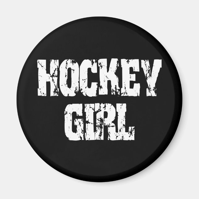 Hockey Girl Hockey Girls Magnet (Framsidan)
