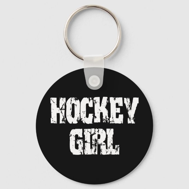 Hockey Girl Hockey Girls Nyckelring (Framsida)