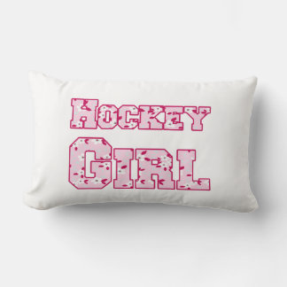 Hockey Girl Rosa Blommigt Lumbarkudde