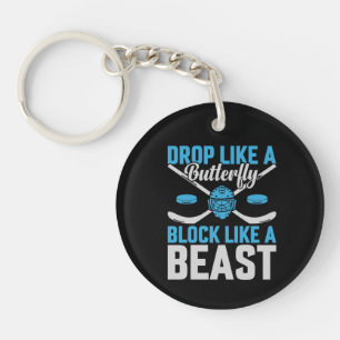 Hockey Goal Block som en Beast